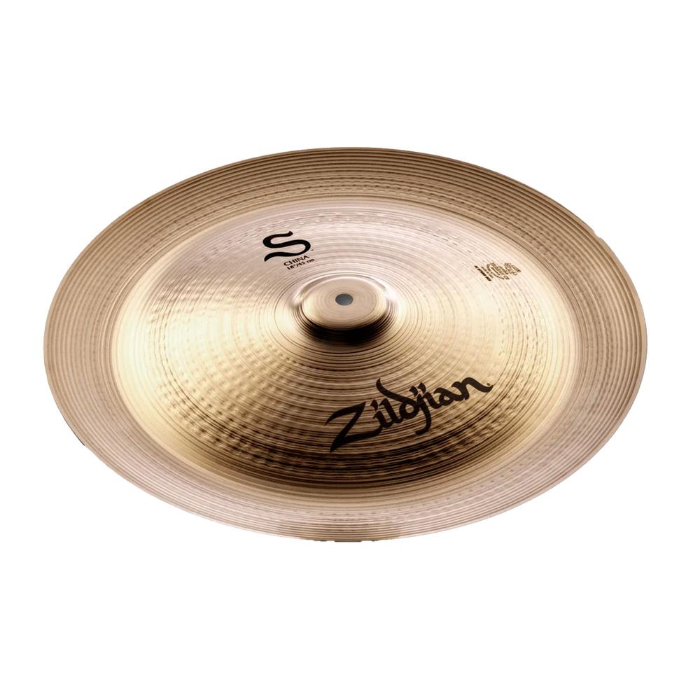 Foto 4 pulgar | Platillo Trash China Serie S Zildjian S18CH Dorado de 18 Pugadas
