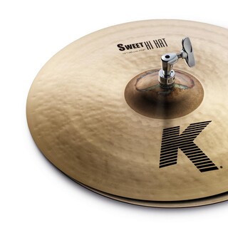 Foto 3 | Platillos Hi Hats Sweet K Zildjian K0726 Color Dorado Oscuro De 16 Pulgadas