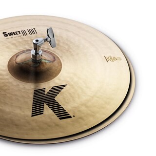 Foto 4 | Platillos Hi Hats Sweet K Zildjian K0726 Color Dorado Oscuro De 16 Pulgadas