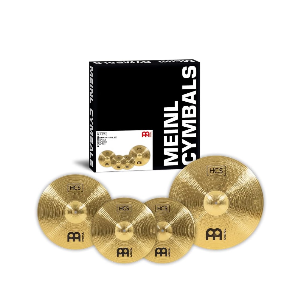 Paquete Platillos 14 16 20 Pulgadas Batería Meinl Hcs141620