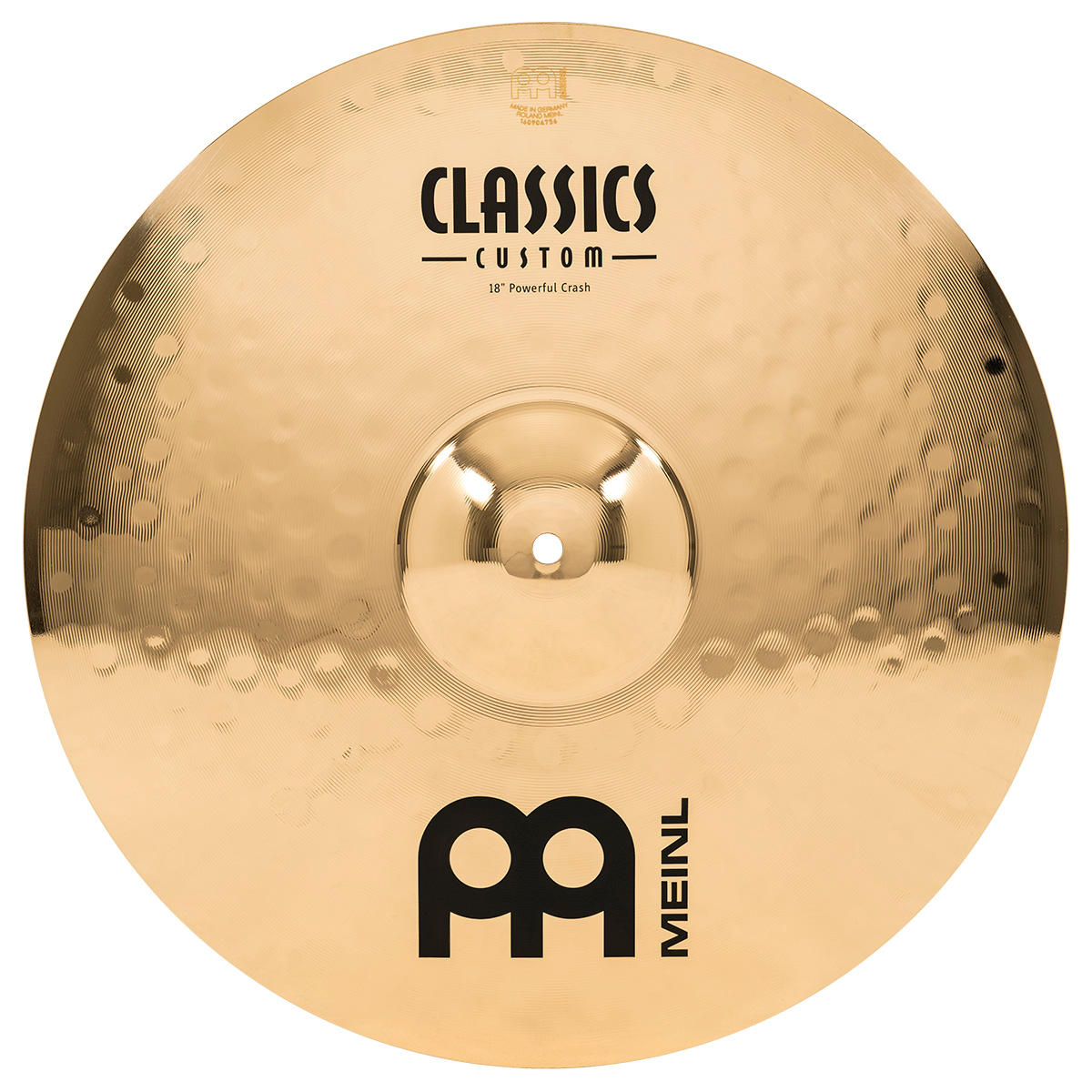 Platillo Para Batería Crash 18 Pulgadas Meinl Cc18pc-b