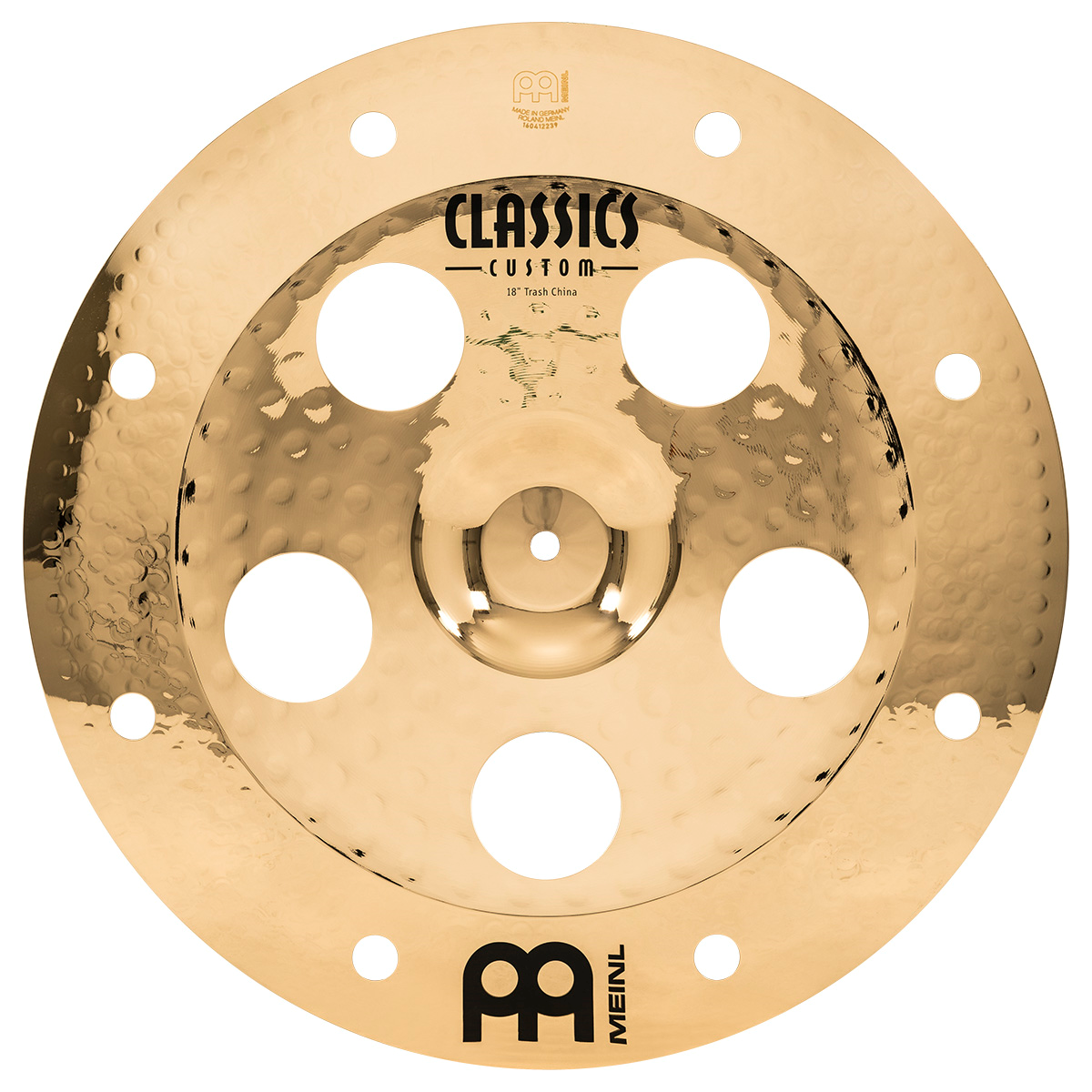 Platillo Trash China Meinl Cc18trch-b 18 Pulgadas para Batería