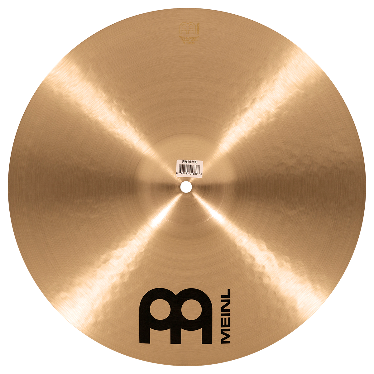 Foto 3 pulgar | Platillo 16 Pulgadas Pure Alloy Batería Meinl Pa16mc Crash