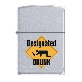 Foto 3 | Bebedero Zippo 205mp-ddrunk Classic Designado Lighter - Venta Internacional.