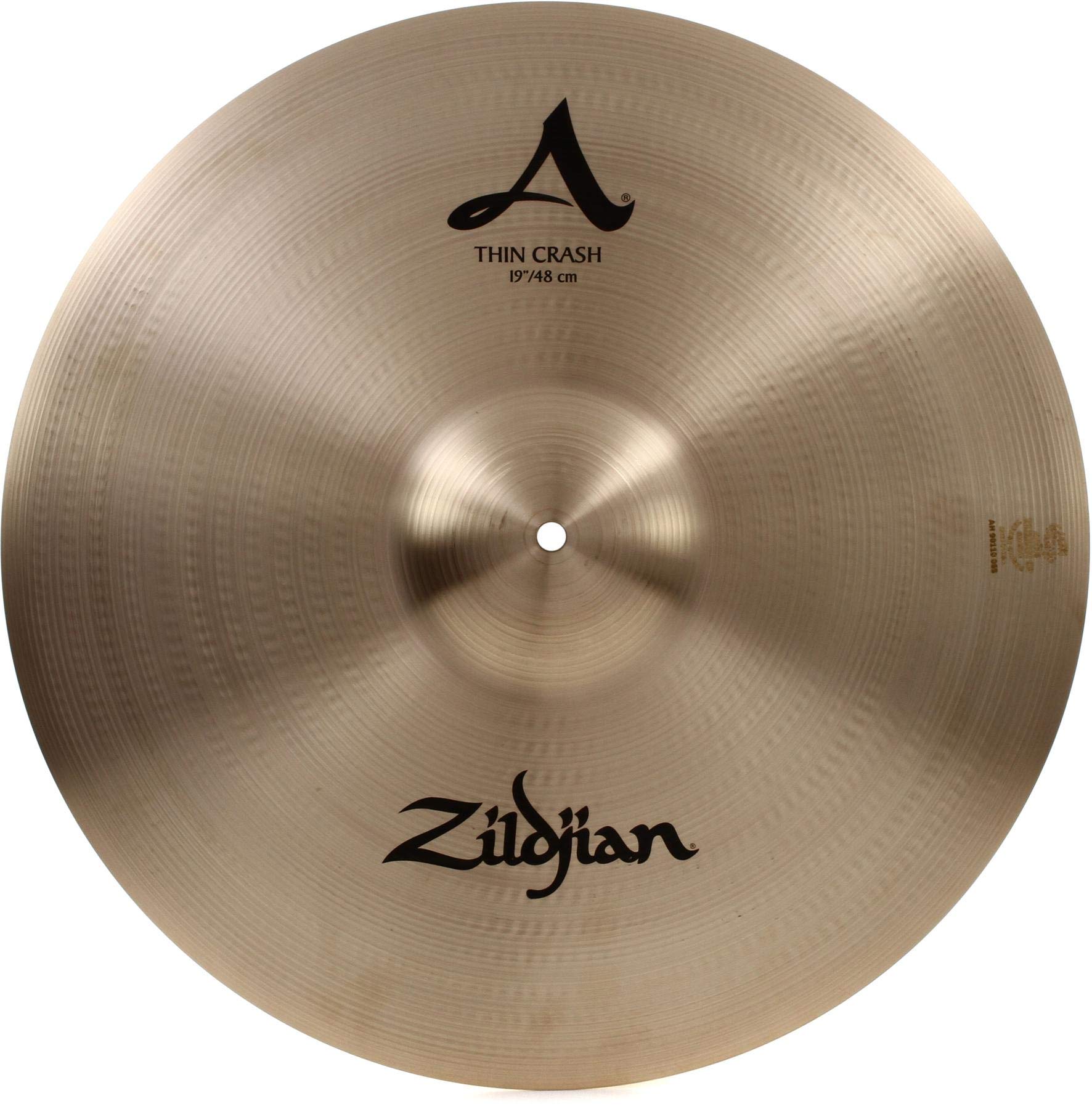Crash Cymbal Avedis Zildjian Serie A, Delgado, 19 Pulgadas - Venta Internacional.