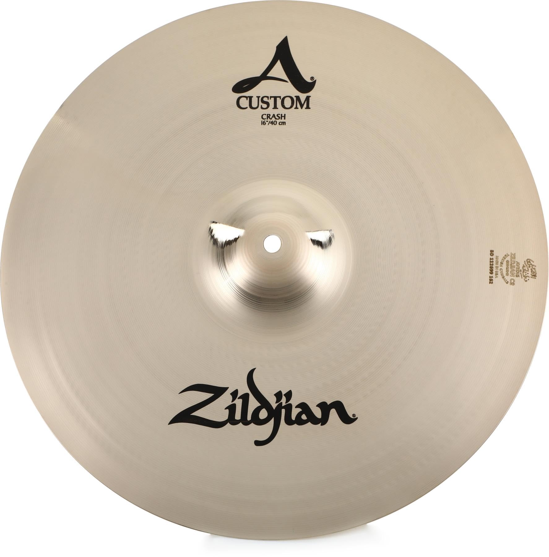 Crash Cymbal Avedis Zildjian Company Zildjian A Custom De 16 Pulgadas - Venta Internacional.