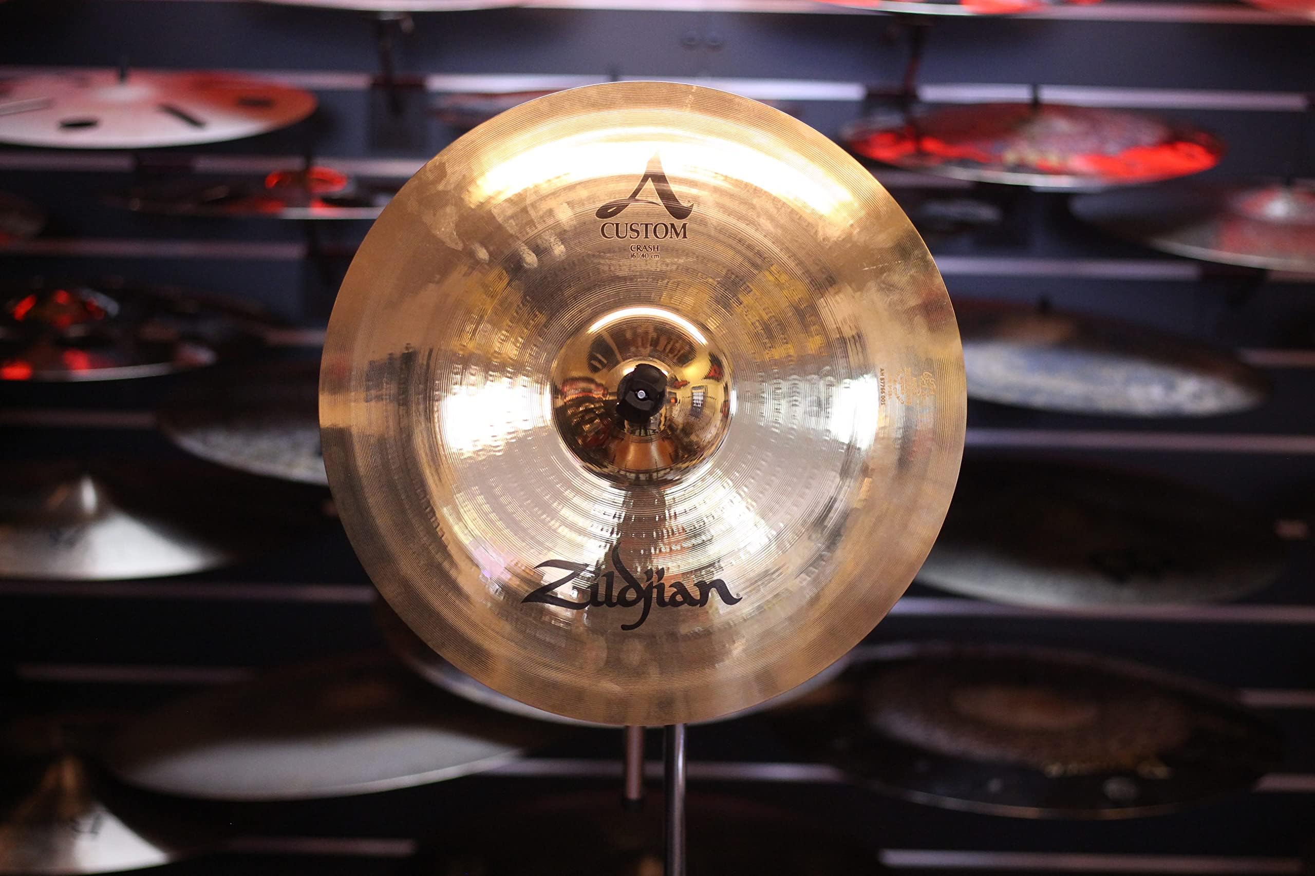 Foto 4 pulgar | Crash Cymbal Avedis Zildjian Company Zildjian A Custom De 16 Pulgadas - Venta Internacional.