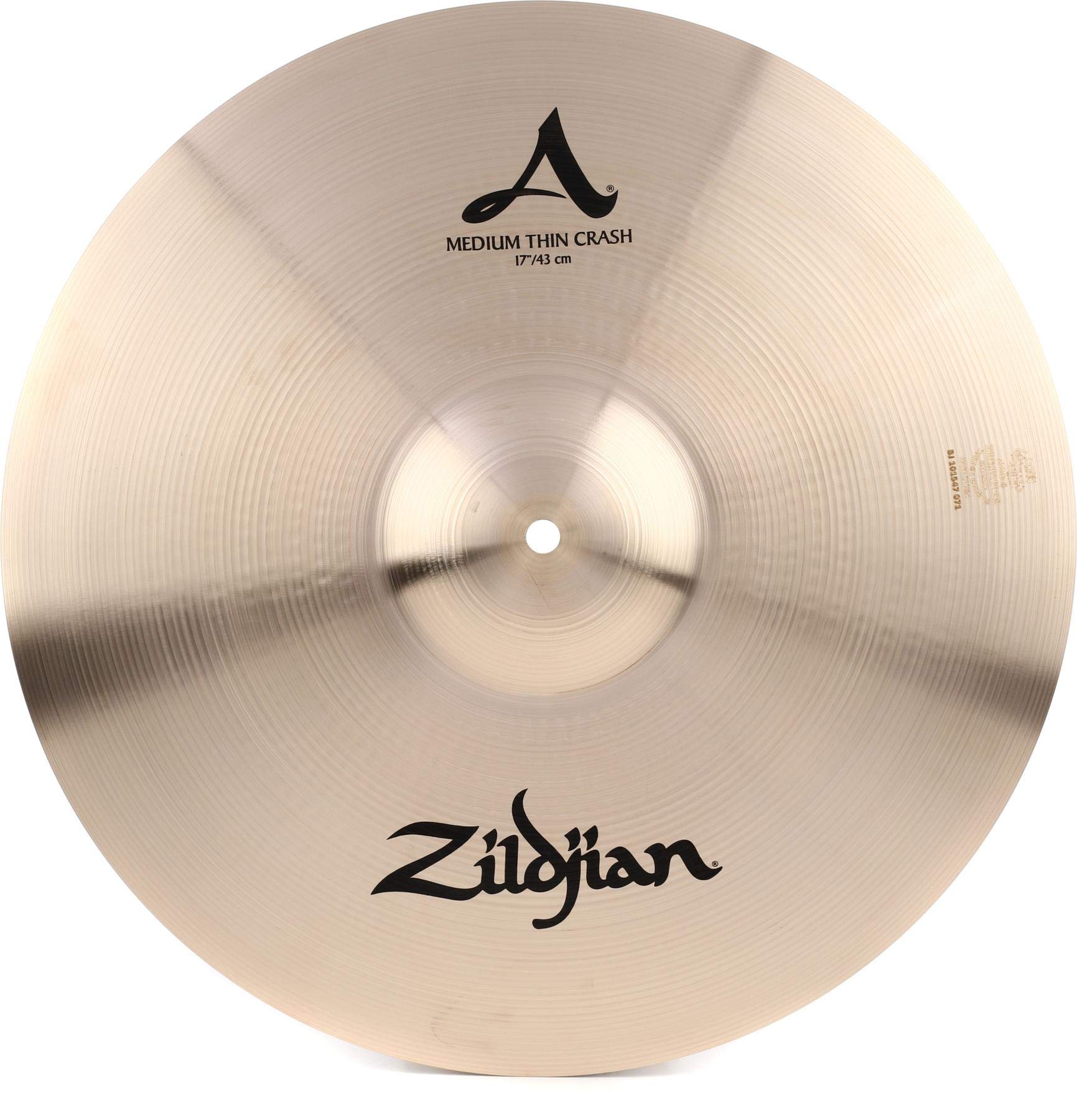 Crash Cymbal Avedis Zildjian Company Zildjian A Serie 17 Pulgadas - Venta Internacional.
