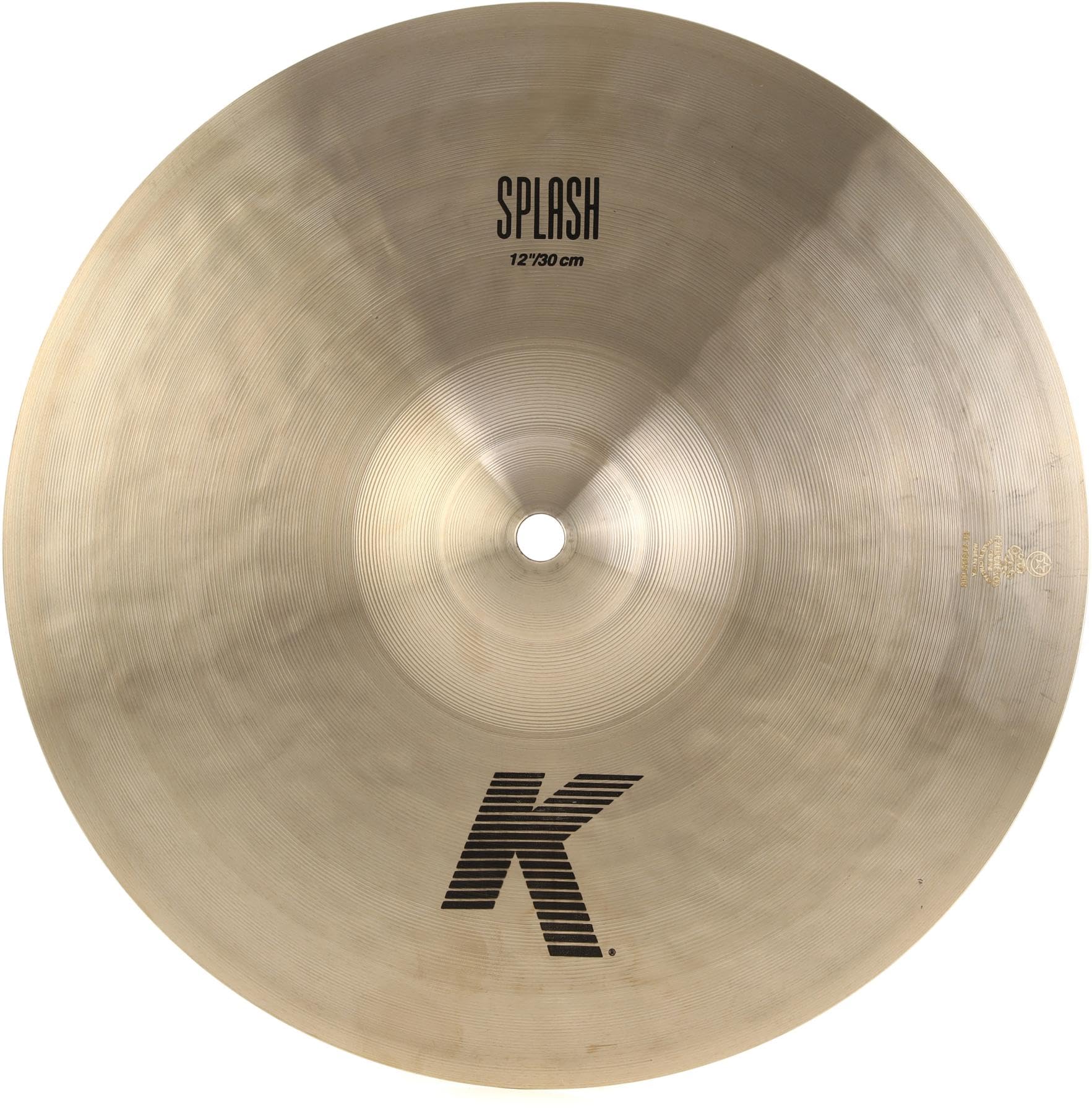 Cymbal Avedis Zildjian Company Serie K Splash 12 - Venta Internacional.