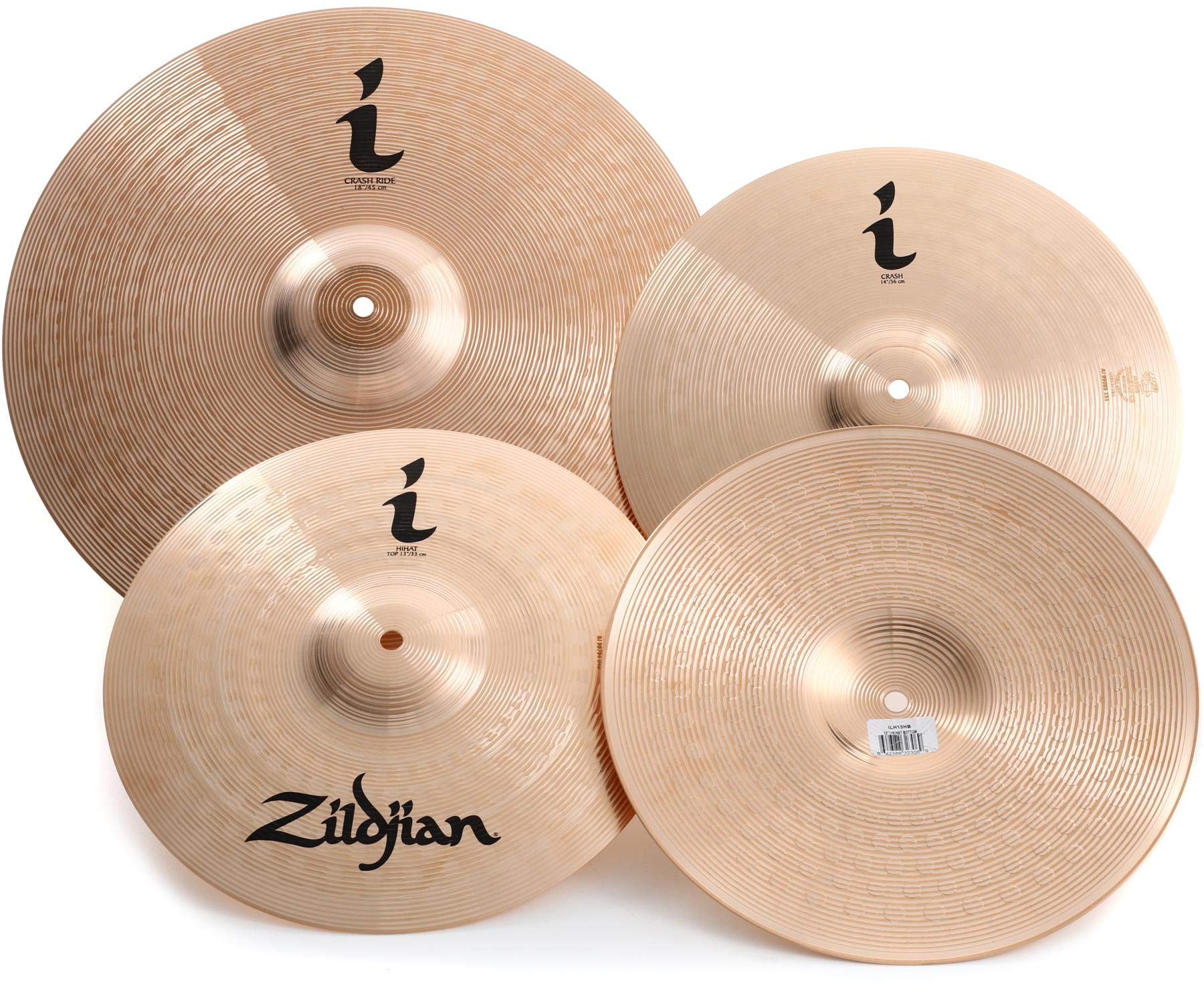 Set De Platillos Zildjian I Series Essentials Plus 33/36/46 Cm - Venta Internacional.