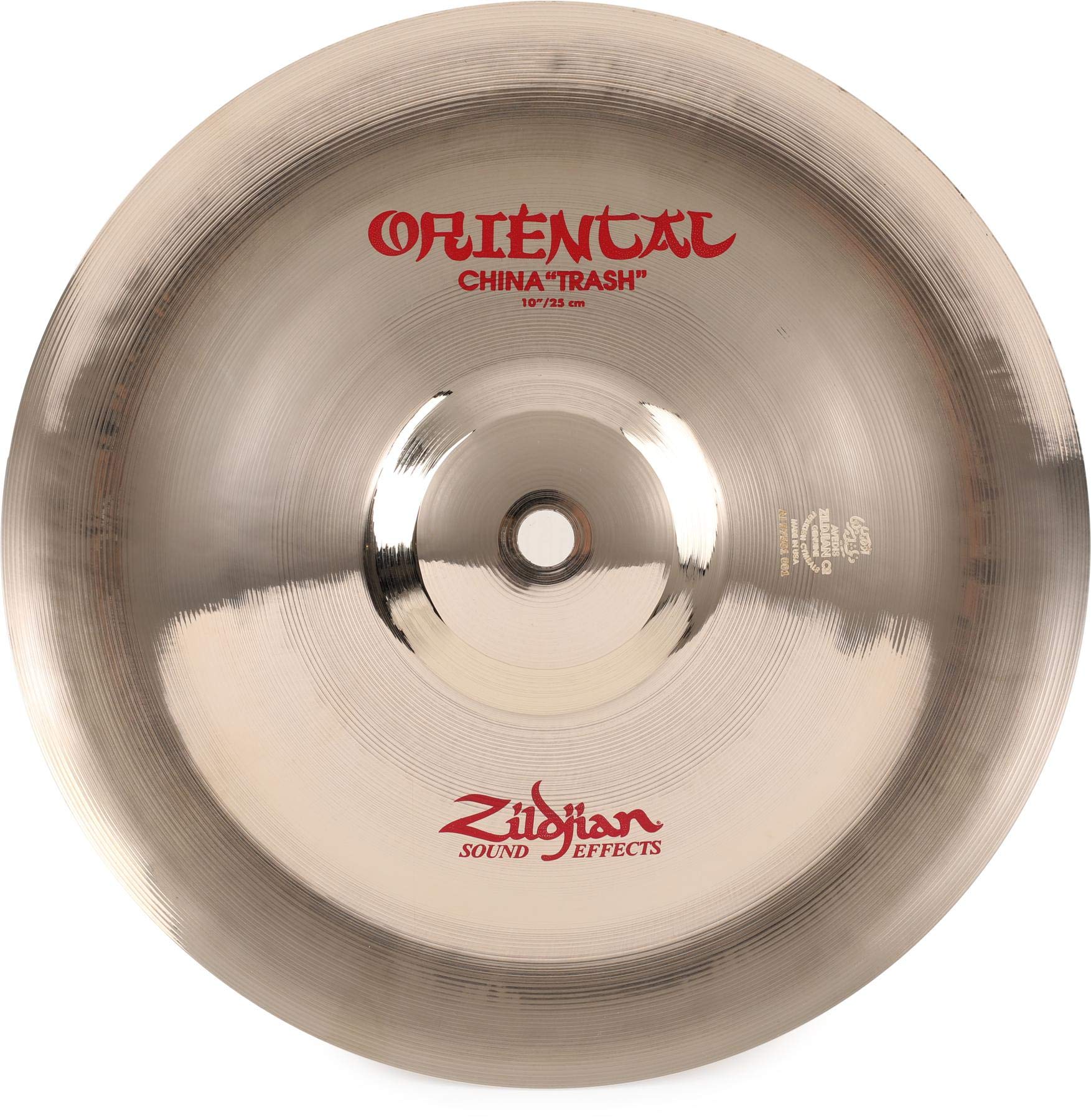 Basura Cymbal Zildjian Fx Oriental China De 10 Pulgadas - Venta Internacional.