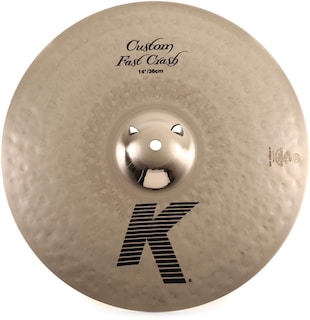 Foto 1 | Crash Cymbal Avedis Zildjian K Custom Fast 14 - Venta Internacional.