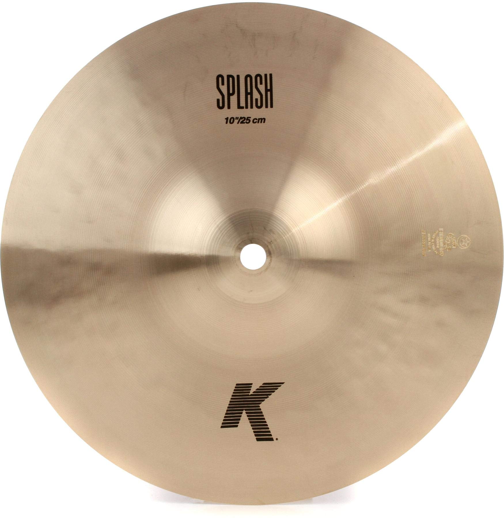 Platillo Splash Avedis Zildjian Company Serie K De 10 Pulgadas - Venta Internacional.