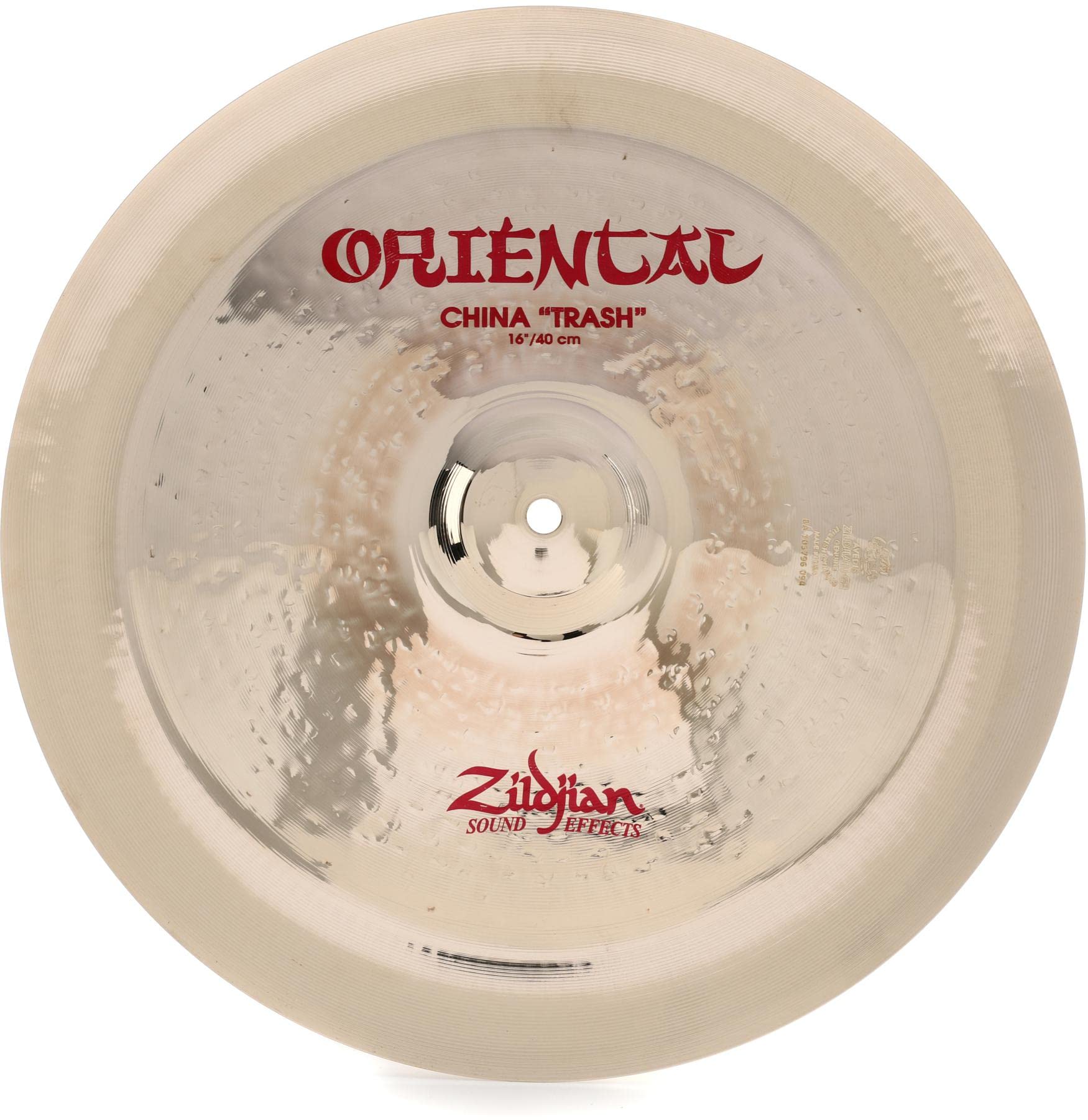 Platillo Avedis Zildjian Fx Oriental China Trash 16 Pulgadas - Venta Internacional.