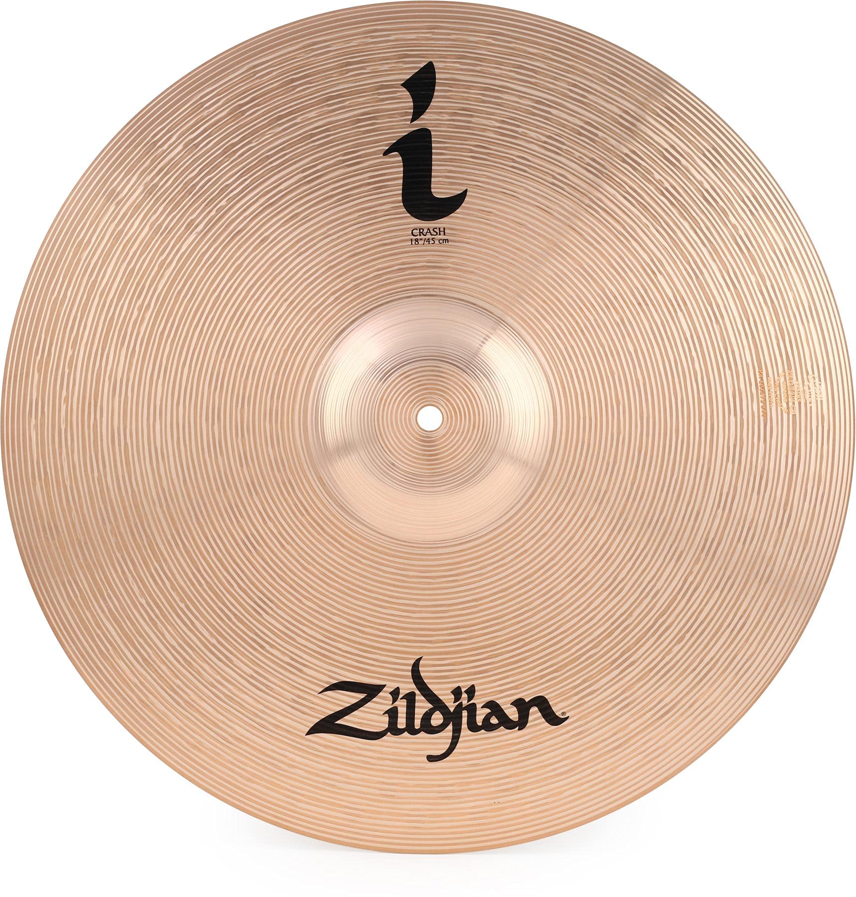 Crash Cymbal Avedis Zildjian Company, Familia I, Aleación Ilh18c B8 - Venta Internacional.