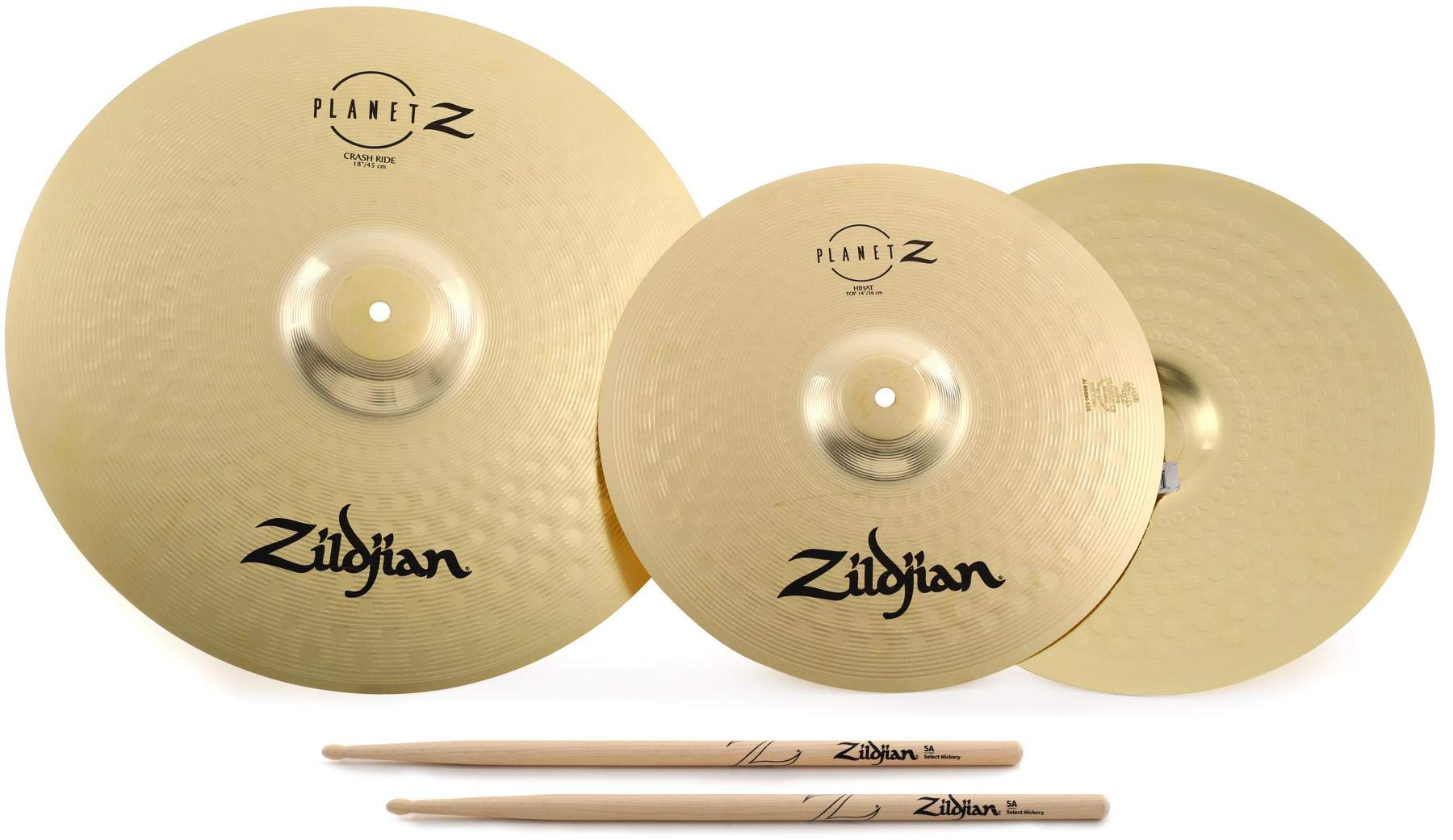 Set De Platillos Avedis Zildjian Planet Z Pro 14/18 Pulgadas - Venta Internacional.