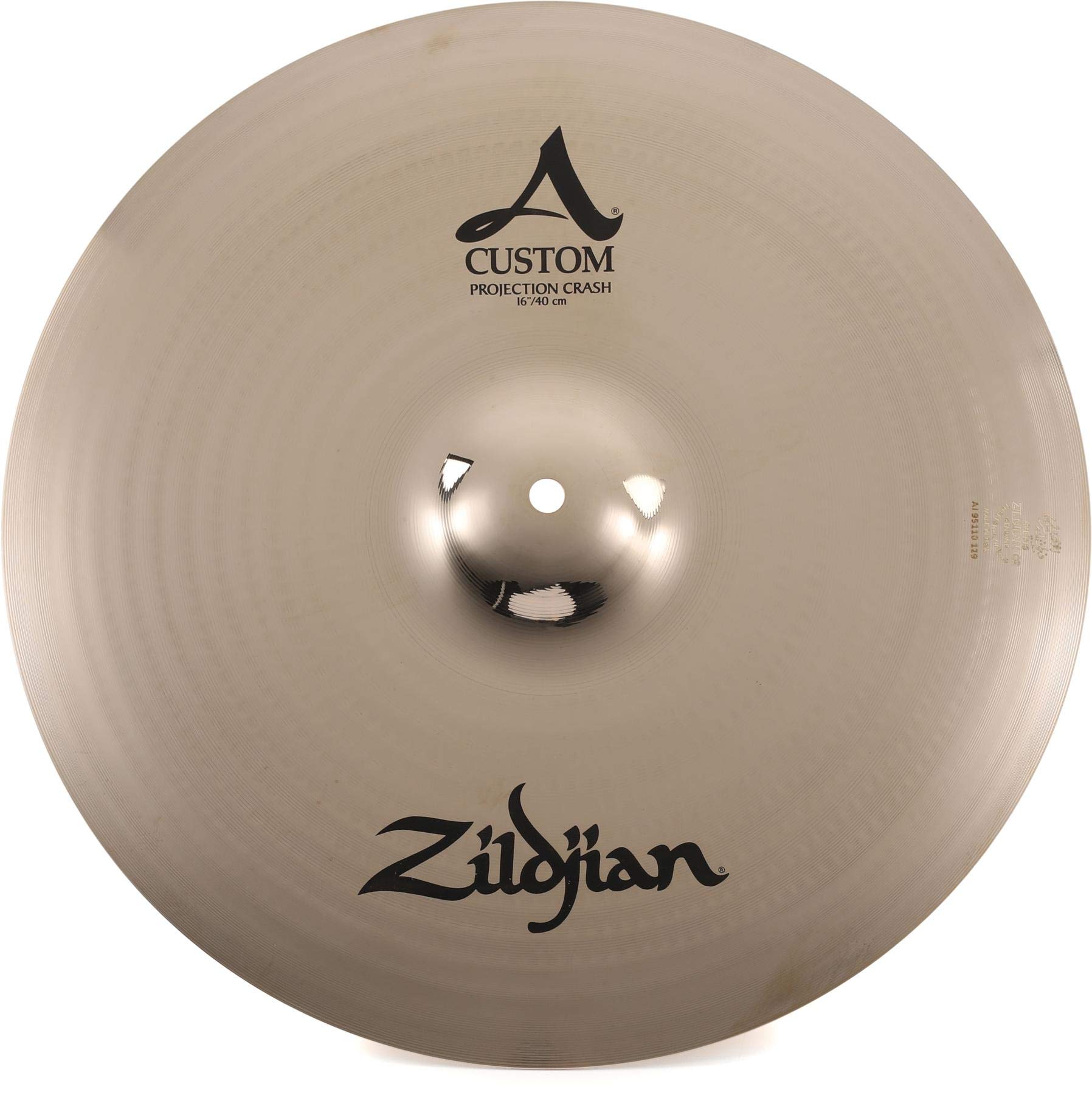Foto 2 pulgar | Crash Cymbal Avedis Zildjian Company Zildjian A Custom De 16 Pulgadas - Venta Internacional.