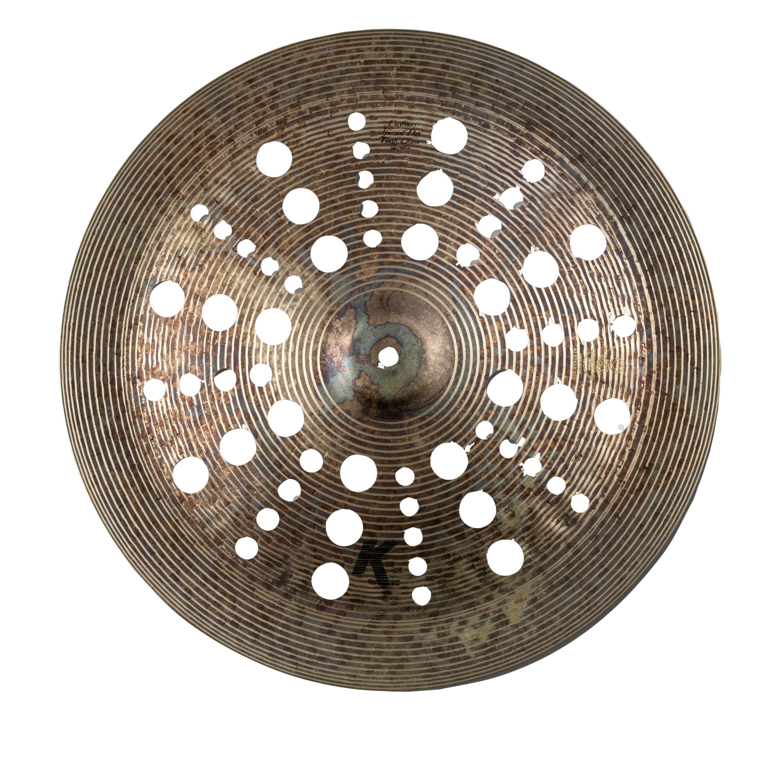 Foto 1 | Basura Seca Especial Personalizada China Cymbal Zildjian K 18 - Venta Internacional.