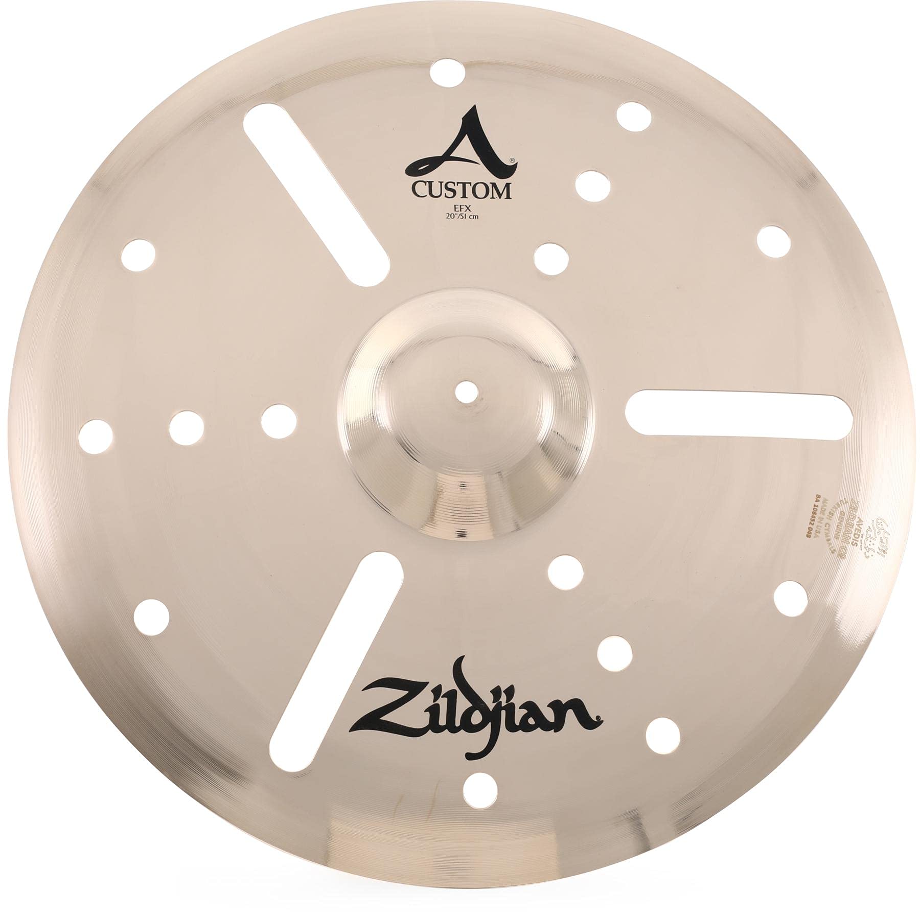 Foto 2 pulgar | Crash Cymbal Avedis Zildjian Un Efx 2.0 Personalizado - Venta Internacional.