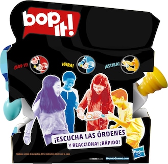 Foto 6 | Bop It! Clásico Juego De Golpear, Estirar Y Girar Hasbro
