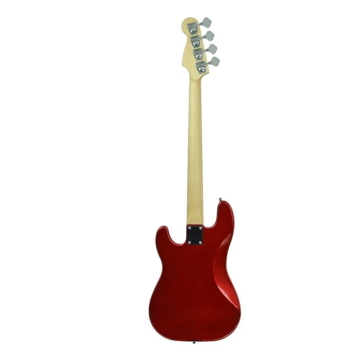 Foto 2 | Bajo Eléctrico Deviser L-b1-4 Mrd  con Funda color Rojo