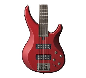 Foto 2 | Bajo Eléctrico de 5 Cuerdas Yamaha Trbx305car color Rojo