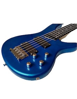 Foto 3 | Bajo Eléctrico Deviser L-b35 5 Cuerdas Color Azul con Funda