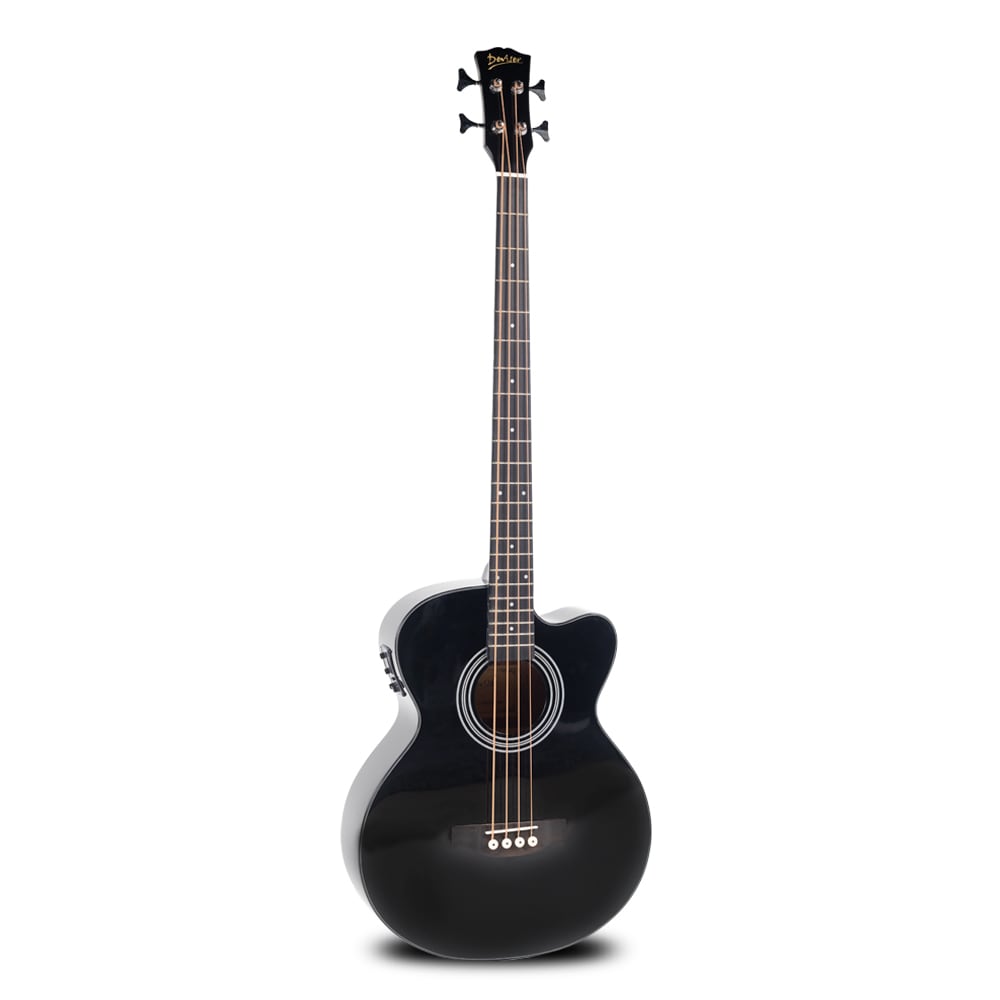 Bajo Electroacústico Deviser 4 Cuerdas Black $4,417