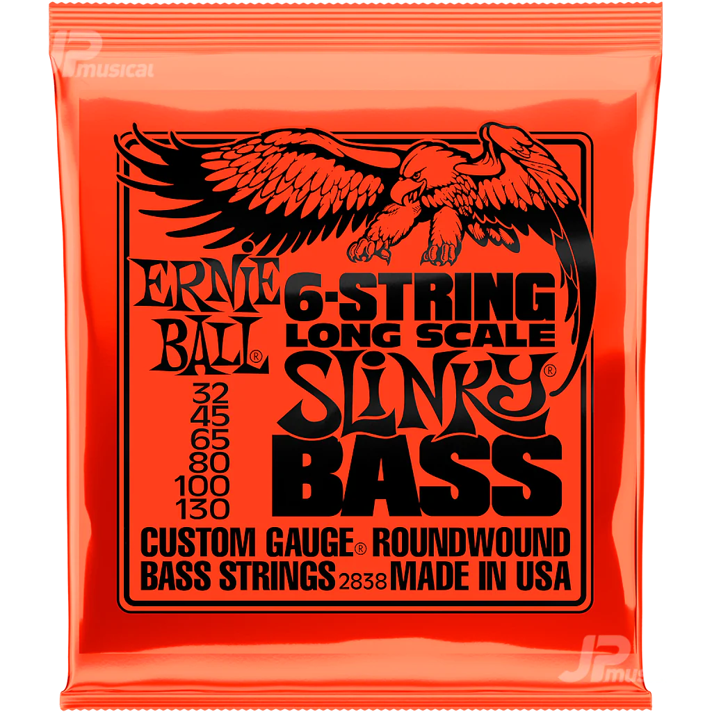 Foto 2 pulgar | Cuerdas Bajo Ernie Ball 2838 color Rojo