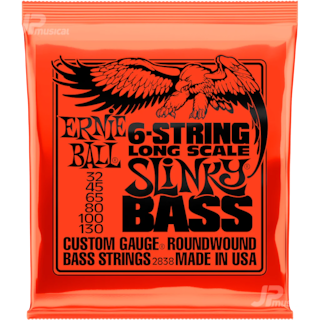 Foto 1 | Cuerdas Bajo Ernie Ball 2838 color Rojo