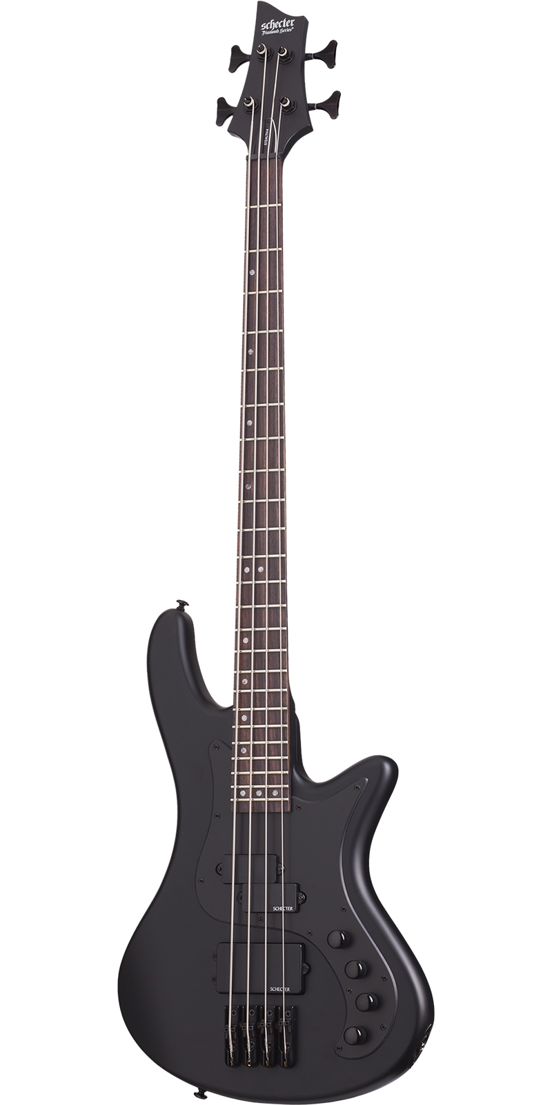 Bajo Eléctrico Schecter Guitar Research Stiletto Stealth 4 Cuerdas color Negro $15,493