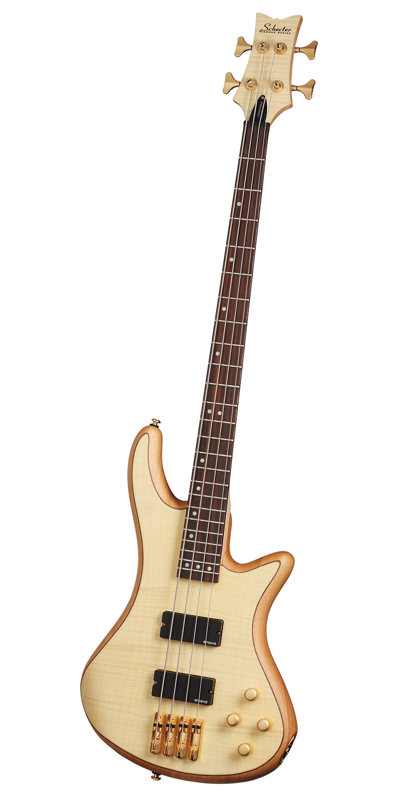 Bajo Eléctrico Schecter Guitar Research Stiletto Custom 4 Cuerdas color Beige $20,990