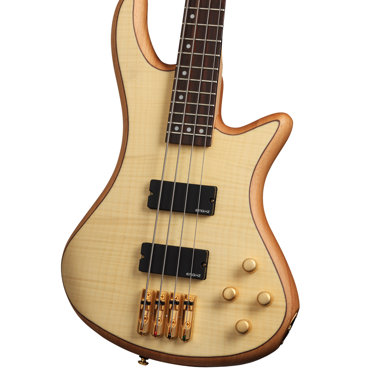 Foto 4 pulgar | Bajo Eléctrico Schecter Guitar Research Stiletto Custom 4 Cuerdas color Beige