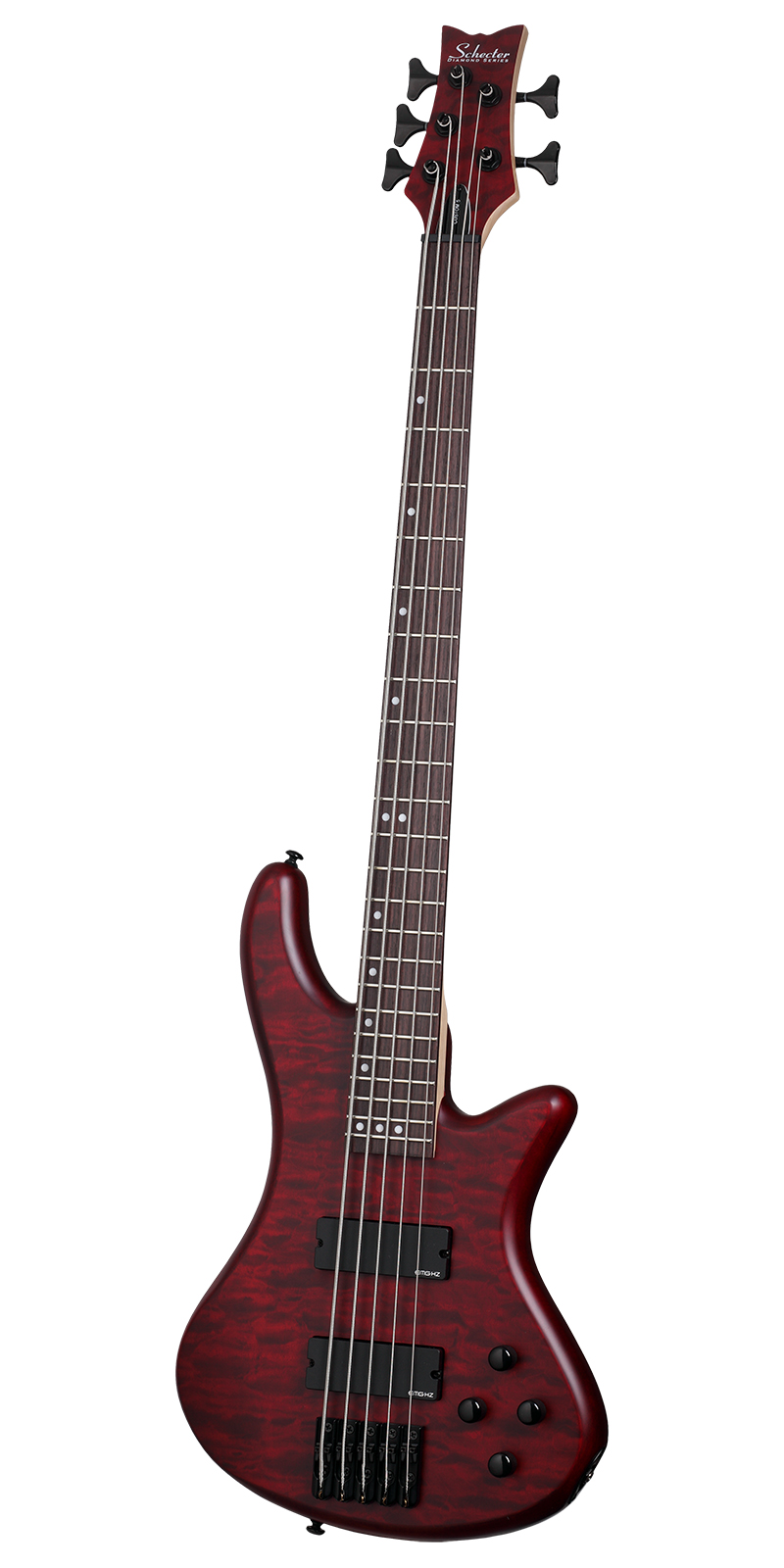 Foto 2 pulgar | Schecter Stiletto Custom-5 Vrs Bajo Eléctrico 5 Cuerdas Red