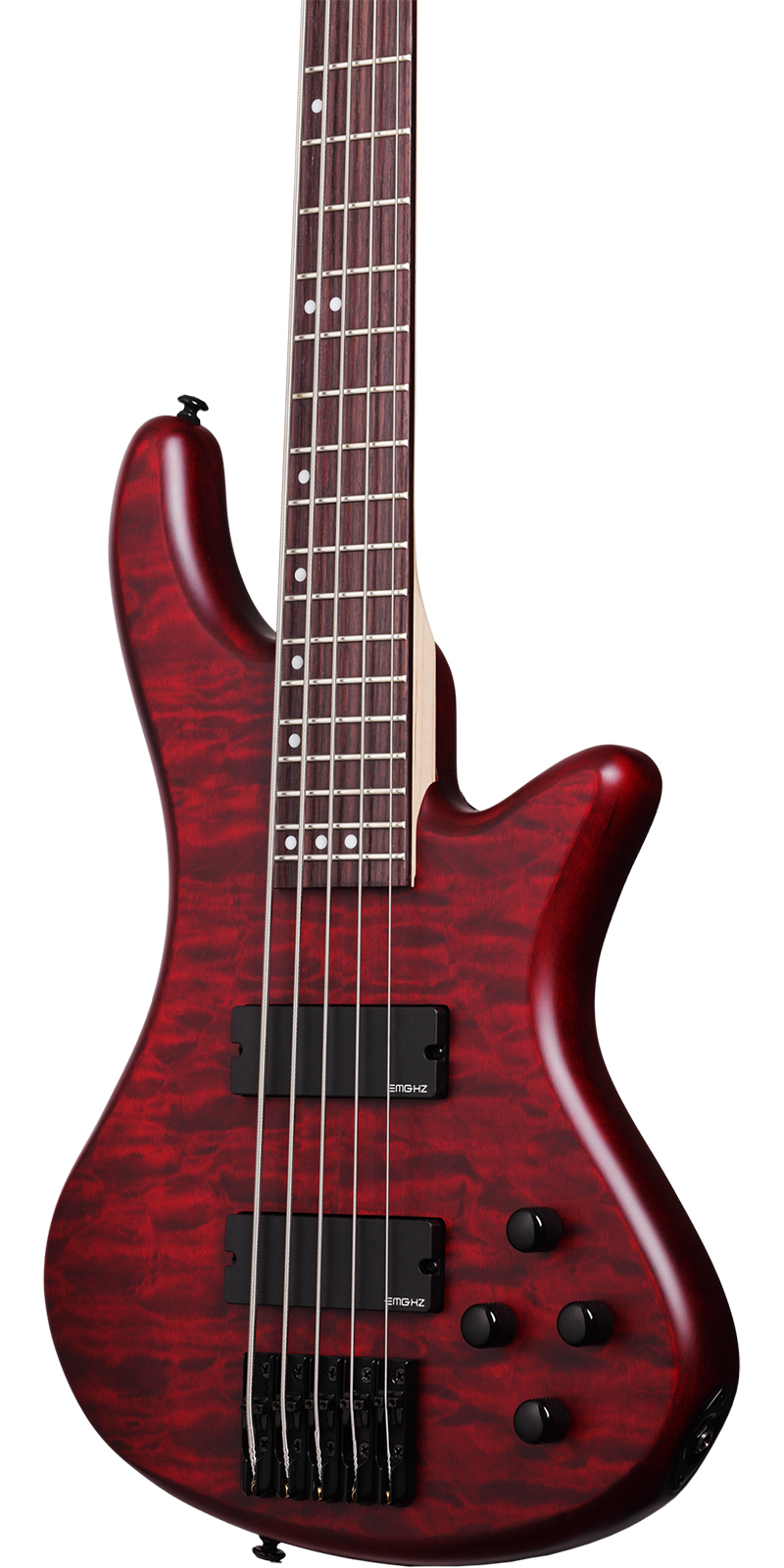 Foto 2 | Schecter Stiletto Custom-5 Vrs Bajo Eléctrico 5 Cuerdas Red