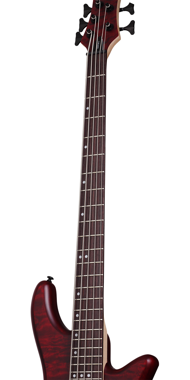 Foto 4 | Schecter Stiletto Custom-5 Vrs Bajo Eléctrico 5 Cuerdas Red