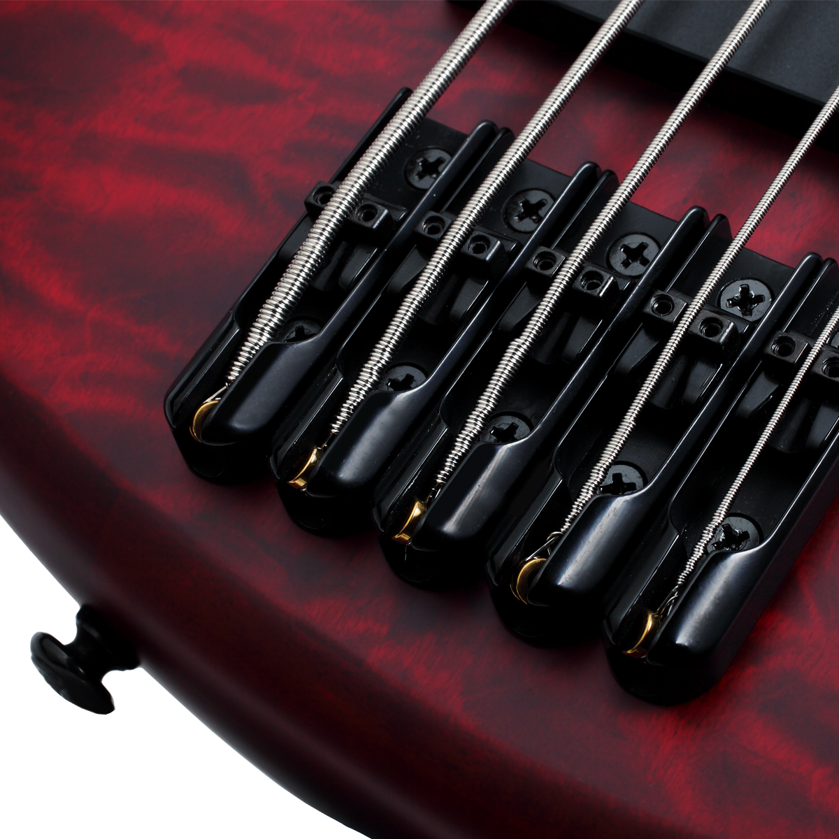 Foto 6 | Schecter Stiletto Custom-5 Vrs Bajo Eléctrico 5 Cuerdas Red