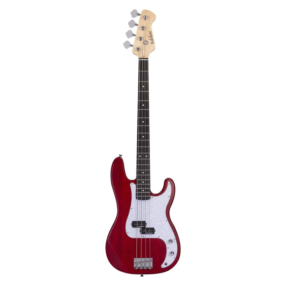 Bajo Eléctrico De 4 Cuerdas Serie Vintage Babilon Marcus Bass-rw Color Rojo 20 Trastes $4,560