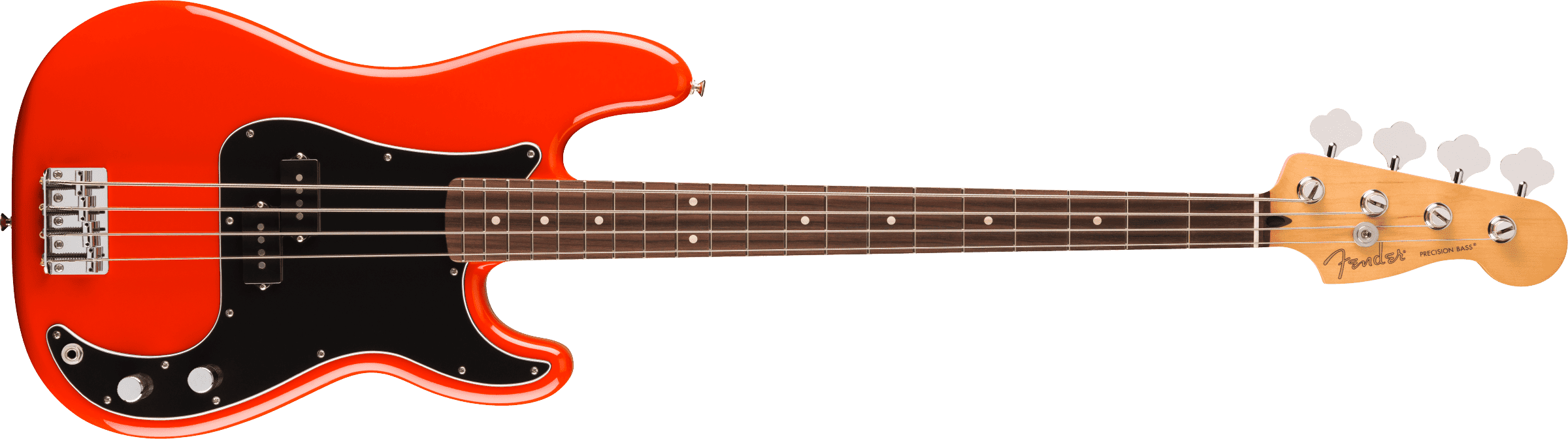 Foto 2 pulgar | Bajo Electrico Fender  Player Ii Precision Bass Diapasón De Palisandro Rojo Coral