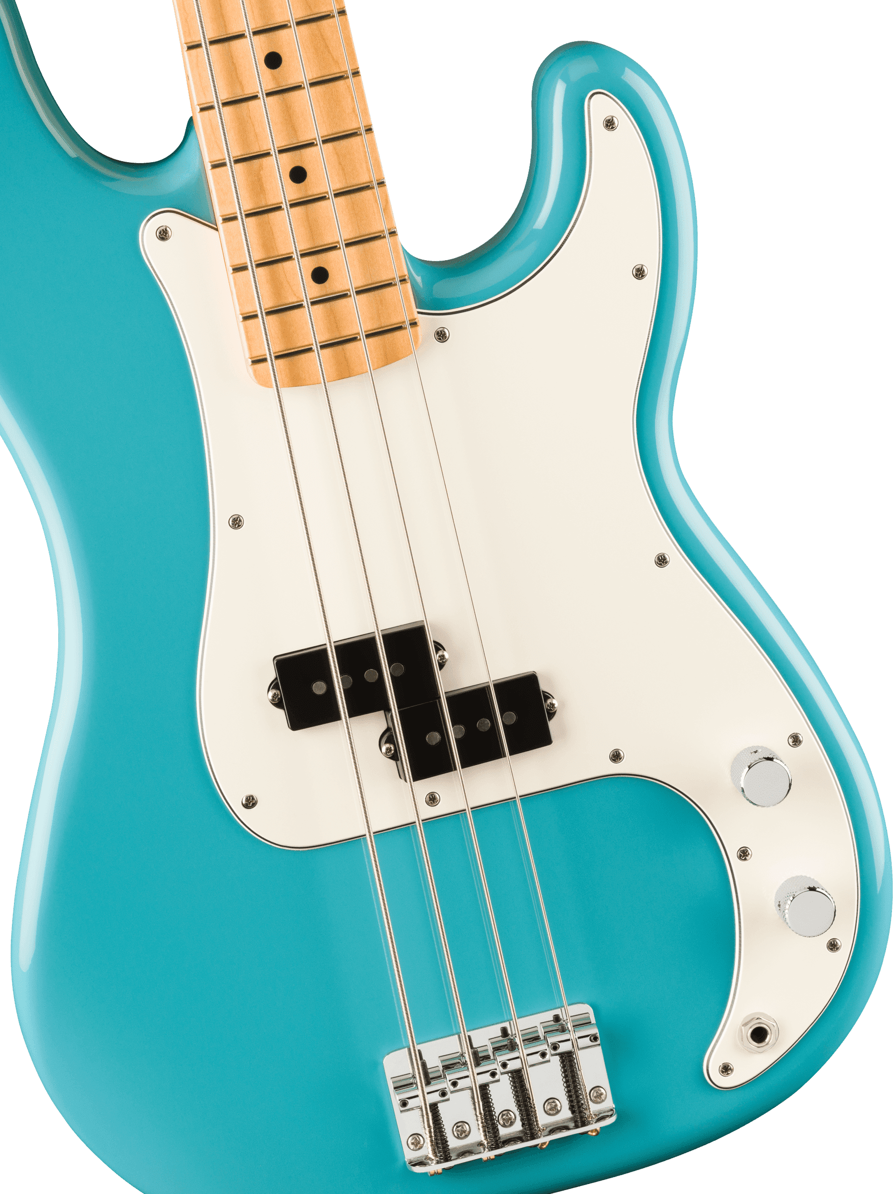 Foto 4 pulgar | Bajo Electrico Fender Player Ii Precision Bass Diapasón De Arce Tono Azul Aqua