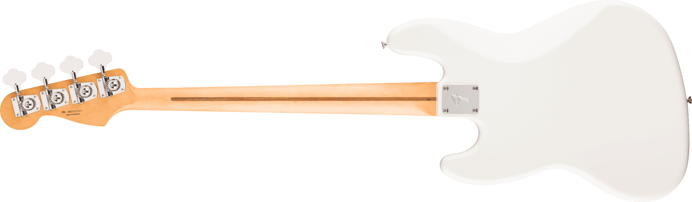 Foto 3 pulgar | Bajo Electrico Fender Player Ii Jazz Bass Polar White Diapason Maple