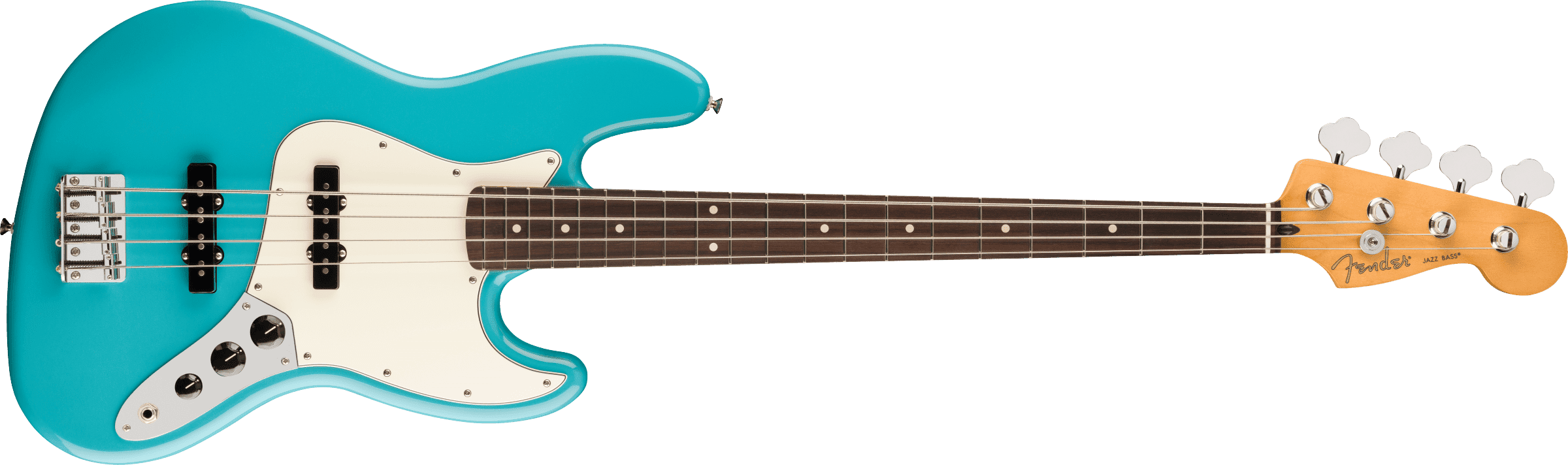 Bajo Electrico Fender Player Ii Jazz Bass Aquatone Blue Diapason Rosewood