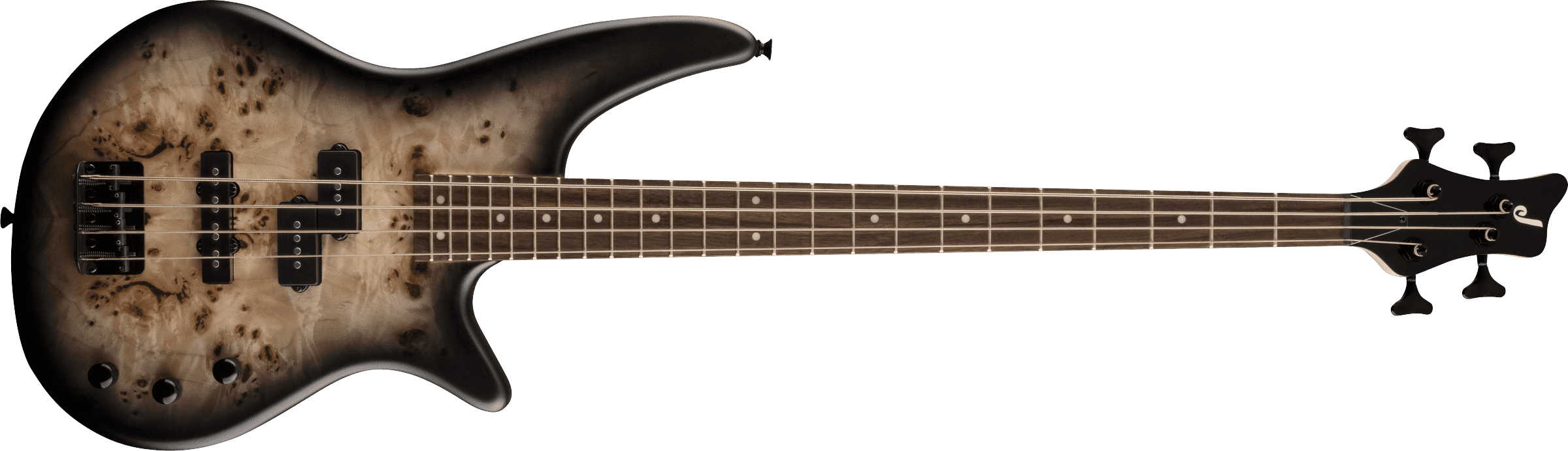 Bajo Eléctrico Jackson Serie Js Spectra Bass Js2p Negro Diapasón de Laurel