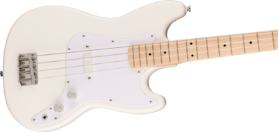 Foto 3 | Bajo Electrico Squier Sonic Bronco™, Color Blanco Diapasón De Arce, Golpeador Blanco, Blanco Ártico