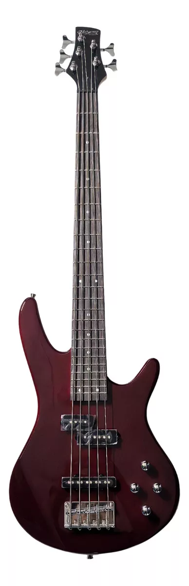 Foto 2 pulgar | E-ib-bass-5-wrd Bajo Eléctrico 5 Cdas Tipo E-ib Color Vino Mccartney