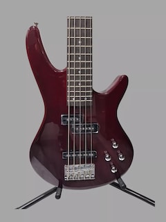 Foto 3 | E-ib-bass-5-wrd Bajo Eléctrico 5 Cdas Tipo E-ib Color Vino Mccartney