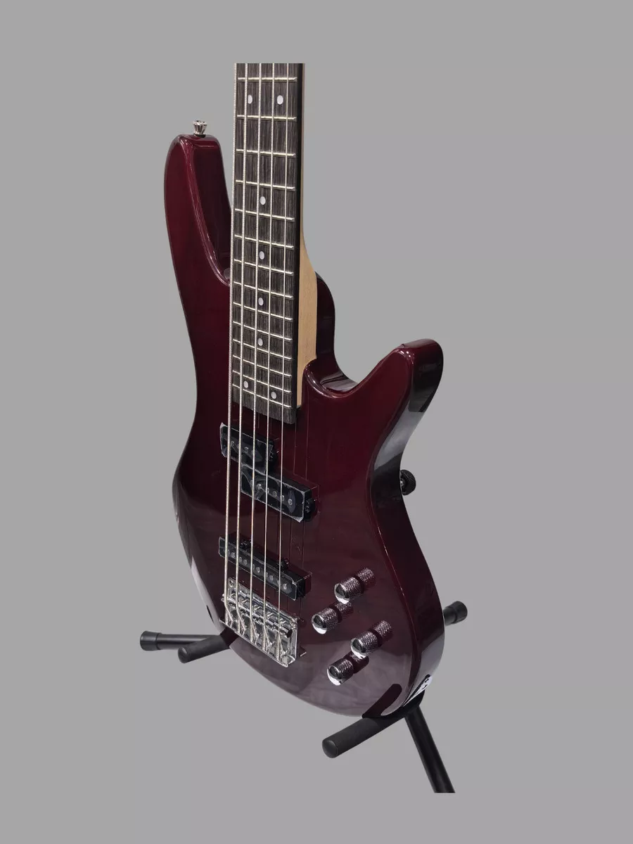 Foto 5 pulgar | E-ib-bass-5-wrd Bajo Eléctrico 5 Cdas Tipo E-ib Color Vino Mccartney