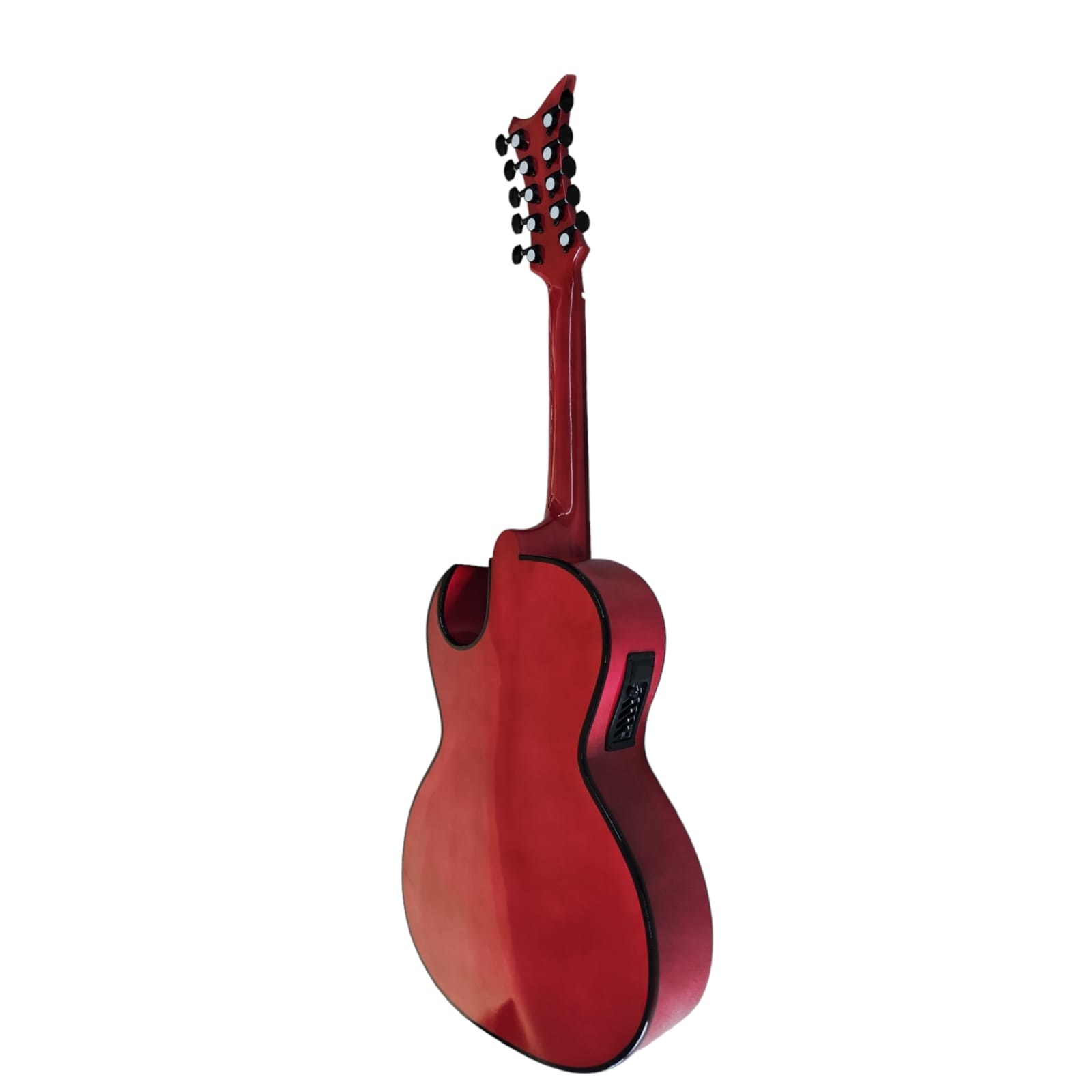 Foto 5 | Bajo Quinto Vino Electroacústico Ocelotl  10 Cuerdas Acabado Del Cuerpo Barnizado Orientación De La Mano Diestro