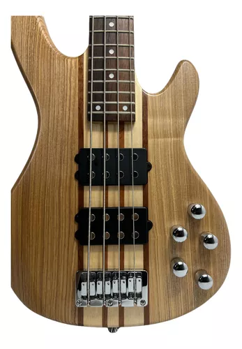 Foto 3 pulgar | Bajo Electrico 4 Cuerdas Estilo Stingray Music Man Caoba!