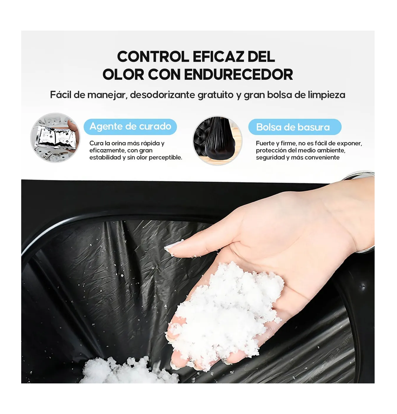 Foto 4 | Inodoro Plegable Portátil Para Al Aire Viaje Acampar Versátil Gris
